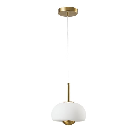 Apliqa Tres Tekli 7 Watt 3000k Eskitme Beyaz Camlı Led Sarkıt Avize