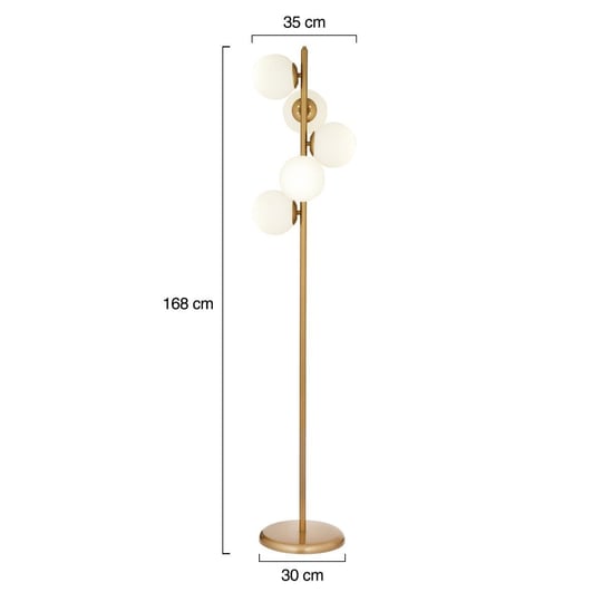 Apliqa Uzel 5li Eskitme Modern Tasarım Metal Lambader