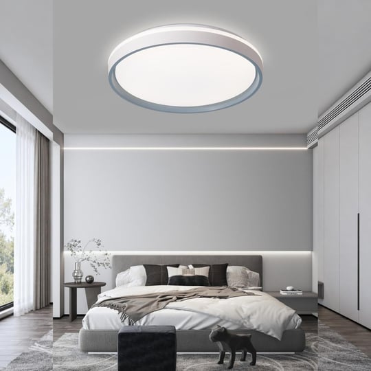 Apliqa Ventoro Gri 120 Watt Plafonyer Led Avize