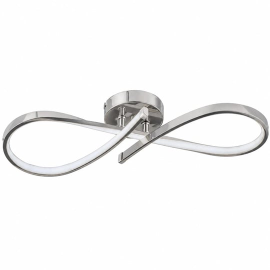 Apliqa Vetto Krom 38 Watt Plafonyer 3 Renkli Ledli Modern Mutfak Banyo Led Salon Sarkıt Avize