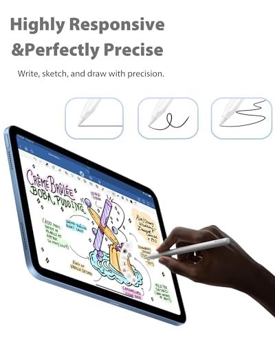 Apple Pencil 2 Gen iPad Pro Kalem ile Uyumlu 2 Paket Yedek İpuçları - iPad Kalem 1 st/Kalem 2 Gen için iPencil Ucu (Beyaz)