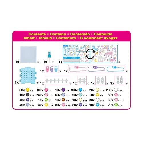 Aquabeads 31944 Mistik Tek Boynuzlu At El İşi Seti, Çok Renkli