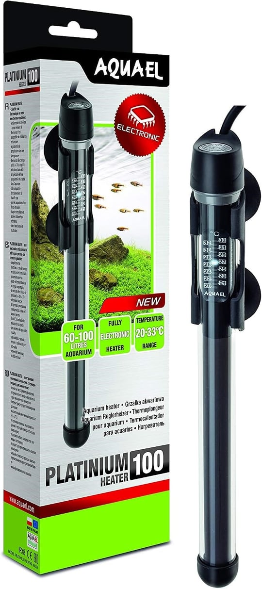 Aquael Platinium Isıtıcı 121217 Cam Isıtıcı 100 W 200 g