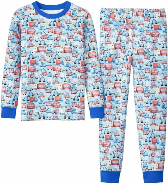 Arabalı Çocuk Pijama Takımı