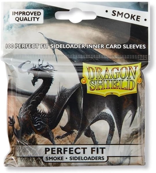 Arcane Tinman Dragon Shield Sleeves Sideloader Smoke (100) Card