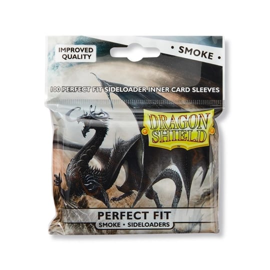 Arcane Tinman Dragon Shield Sleeves Sideloader Smoke (100) Card