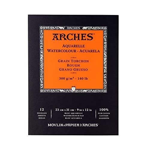 Arches Suluboya Defteri , 23X 31Cm, 12 Sayfa, 300Gr