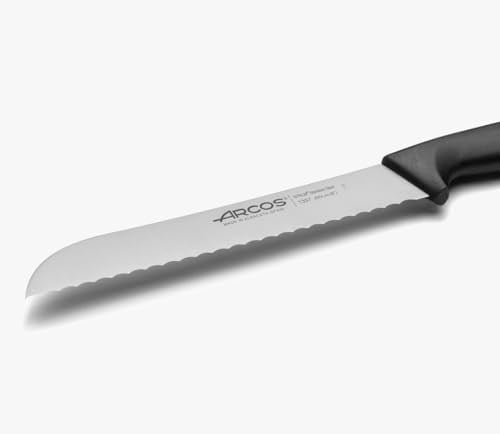 Arcos 7380011 ekmek bıçağı Gekerbt, Arcos Niza metal siyah 32 x 3 x 2 cm