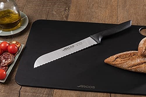 Arcos 7380011 ekmek bıçağı Gekerbt, Arcos Niza metal siyah 32 x 3 x 2 cm