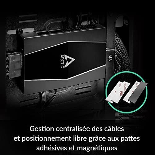 Arctic Fan Hub 10 Portlu PWM SATA Güç Destekli (ACFAN00175A)