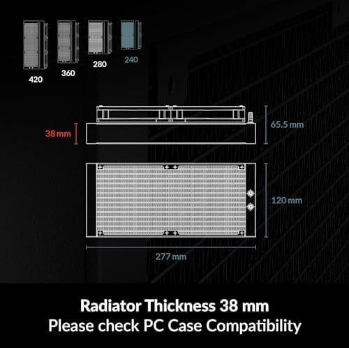Arctic Liquid Freezer III - 240 A-RGB Intel/AMD Uyumlu, 240mm Radyatörlü, 2x12cm P12 PWM Fanlı, Sıvı İşlemci Soğutucu Beyaz (AR-ACFRE00150A)
