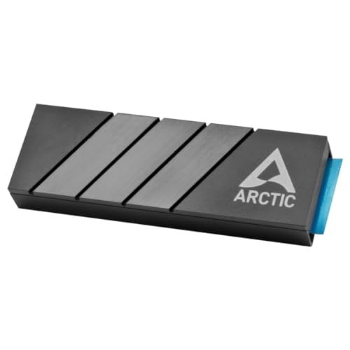 ARCTIC M2 Pro - M.2 2280 SSD için Isı Emici Soğutucu, ARCTIC TP-3 termal pedlerle, PC ve PS5 ile uyumlu, çift ve tek taraflı SSDler için - Siyah - Seçenekler: M2 Pro Siyah, M2 Pro, gümüş