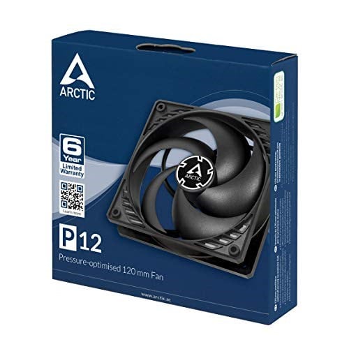 Arctic - P12-120mm Case Fan - ACFAN00118A - Seçenekler: P12 (siyah/siyah), P12 Sessiz (siyah/siyah)...