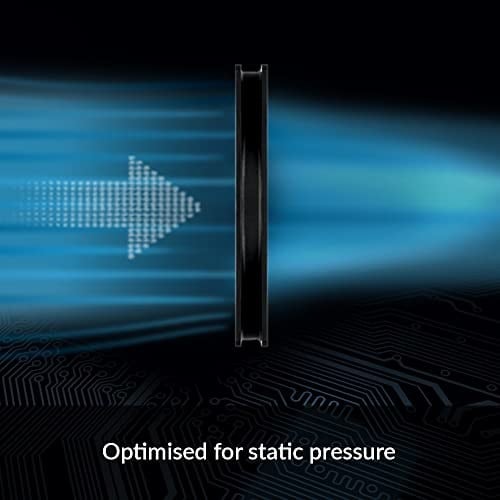 ARCTIC P12 İnce PWM PST (3 Adet) - 120 mm Fan, PWM Paylaşım Teknolojisi, Statik Basınç, PST Bağlantısı, Hız 300-2100 RPM - Siyah