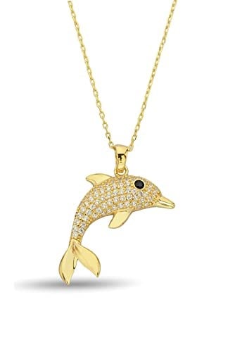 Argentum Concept 925 Ayar Gümüş Yunus Kolye - 23172801