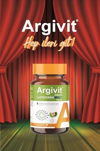 Argivit İnferrin Laktoferrin İçeren Takviye Edici Gıda 30 Kapsül