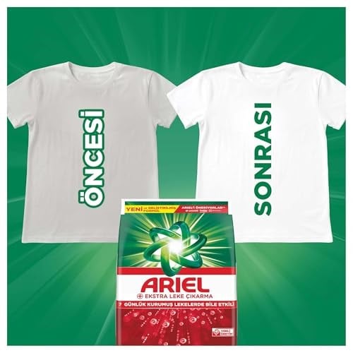 Ariel Oxi 5,5 Kg Hızlı Çözünme Toz Çamaşır Deterjanı - Seçenekler: 5.5 kg, 5.5 kg 2li paket, 1.2 kg, 1.2 kg 3lü paket, 3 Kg...