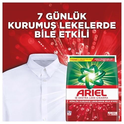 Ariel Oxi 5,5 Kg Hızlı Çözünme Toz Çamaşır Deterjanı - Seçenekler: 5.5 kg, 5.5 kg 2li paket, 1.2 kg, 1.2 kg 3lü paket, 3 Kg...