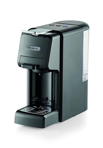 Ariete Çok Fonksiyonlu 4in1 Espresso Makinesi, Nespresso, Dolce Gusto, Pod ve Öğütülmüş Kahve Uyumlu Siyah 1304/11
