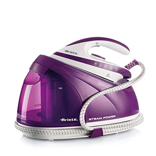 Ariete Stema Power Buhar Kazanlı Ütü 6423/00 - Şarj Edilebilir Buhar Kazanlı, Paslanmaz Çelik, Steam Power, Kireç Önleyici, 140 g/dakikaya Kadar Sürekli Buhar