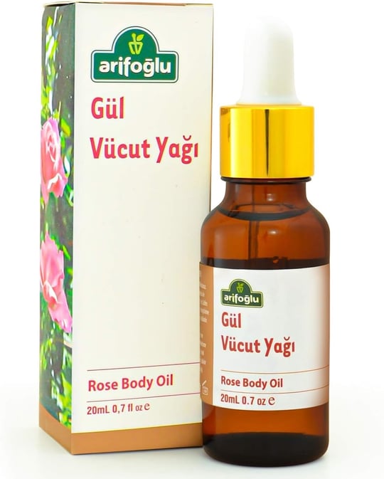 Arifoğlu Gül Vücut Yağı (100 ml) - Seçenekler: 20 ml, 100 ml