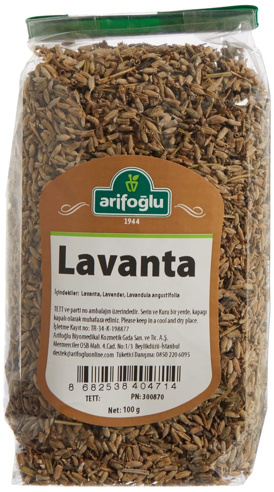 Arifoğlu Lavanta (Bitki Kurusu) 100 Gr