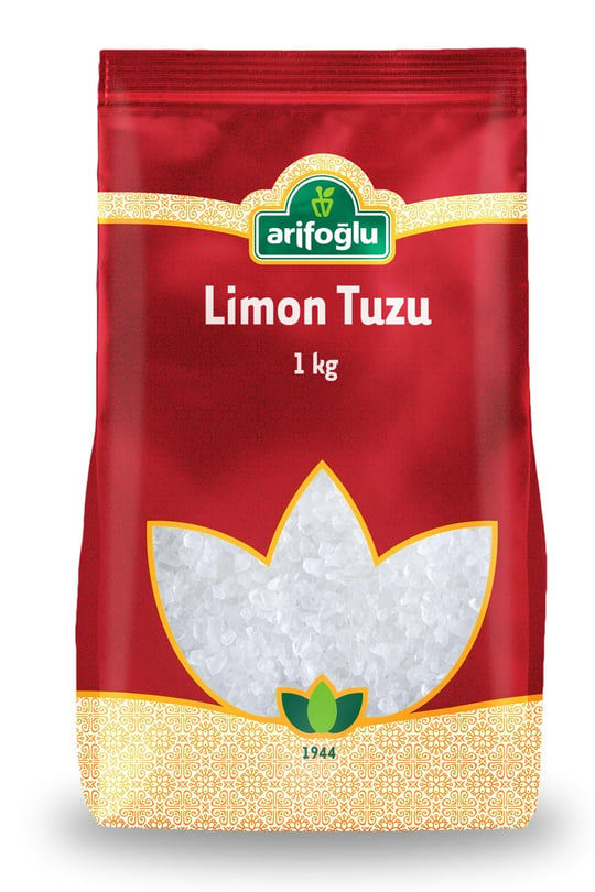 Arifoğlu Limon Tuzu 1000g (Parça)
