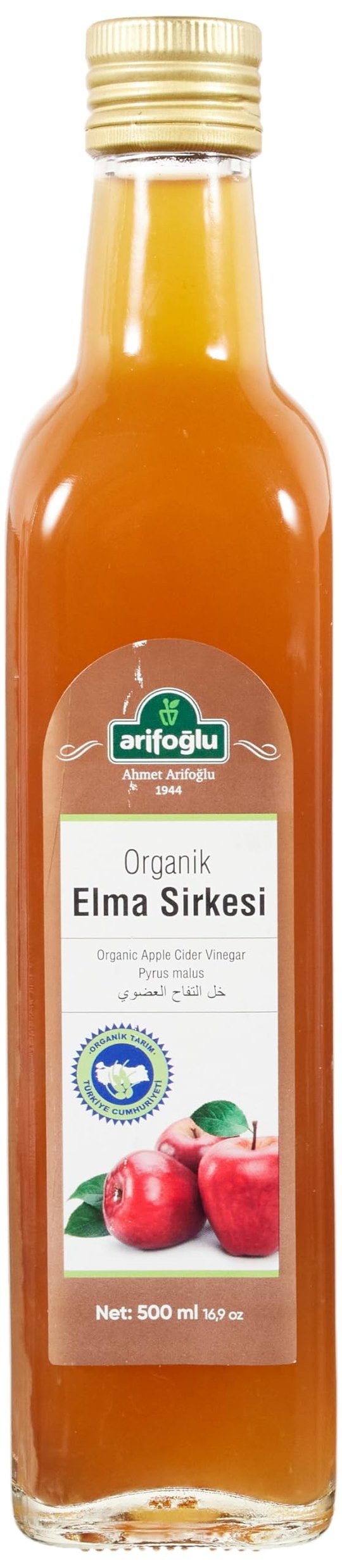 Arifoğlu Organik Elma Sirkesi 500ml