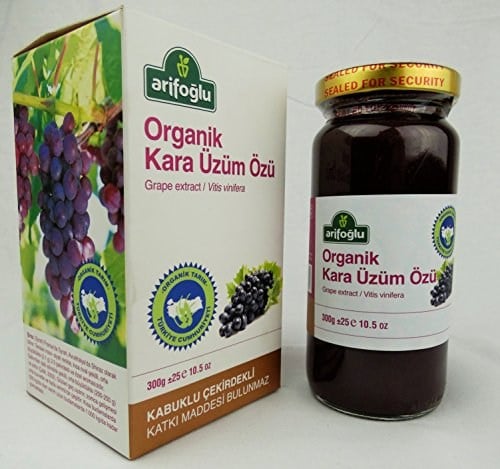 Arifoğlu Organik Kara Üzüm Özü 300g