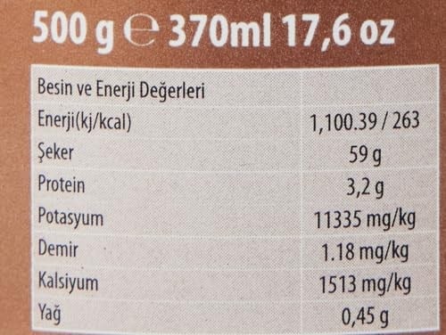 Arifoğlu Organik Keçiboynuzu Harnup Pekmezi Soğuk Sıkım 500 Gr