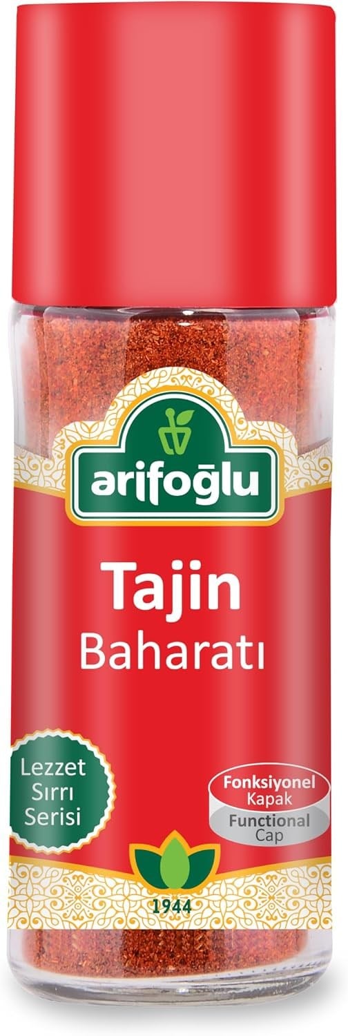 Arifoğlu Tajin Baharatı 45g – Spicy and Aromatic Spice Mix for Middle Eastern Dishes | Arifoğlu Tajin Spice 45g – Orta Doğu Yemekleri İçin Baharatlı ve Aromatik Karışım