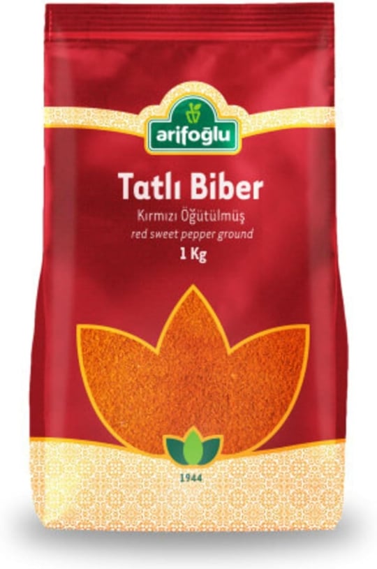 Arifoğlu Tatlı Biber (Kırmızı Öğütülmüş) 1000g