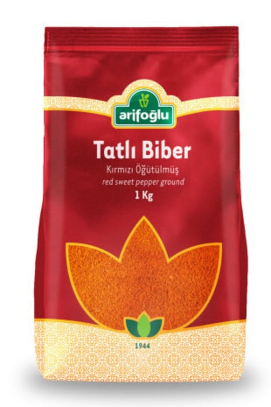 Arifoğlu Tatlı Biber (Kırmızı Öğütülmüş) 1000g