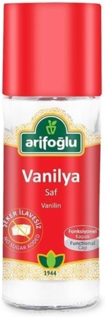 Arifoğlu Vanilya Saf Cam Şişe 15 g Cam
