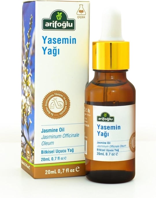 Arifoğlu Yasemin Yağı 20ml; Arifoğlu Jasmine Oil 20ml.