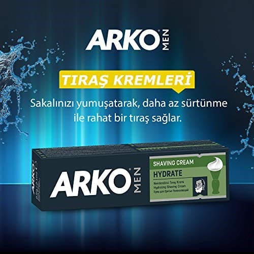 Arko Men Hydrate Tıraş Kremi, 100 gr