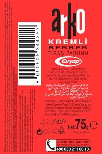 Arko Men Tıraş Sabunu, 75 gr - Seçenekler: 75 g, 75 g (2 paketi), 75 g (3 paketi), 75 g (4 paketi)...
