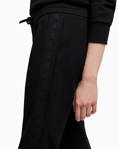 Armani Exchange Arte Sella, Monogram Tape Detail eşofman altı Kadın