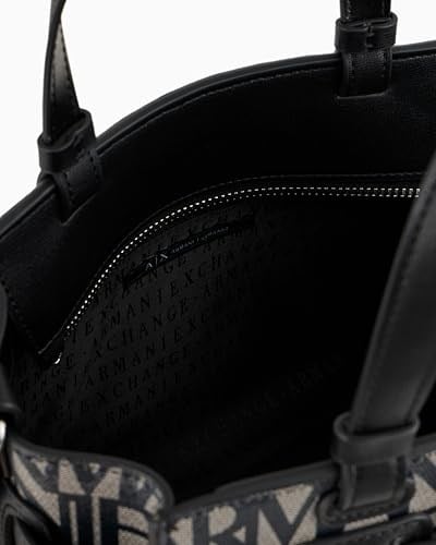 Armani Exchange Kadın Susy, kare logo, ayarlanabilir kayışlı çanta
