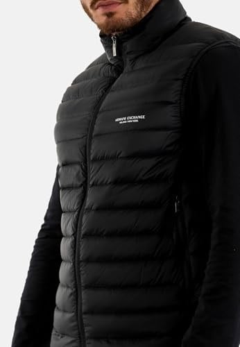 Armani Exchange Kapitoneli Kuş Tüyü Dolgulu Şişme Yelek Erkek YELEK XM001576 AF16927 UB101