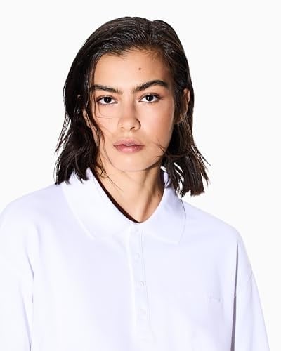 Armani Exchange Pamuklu Relaxed Fit Kısa Kollu Polo Bayan POLO XW000887 AF10819 U0002