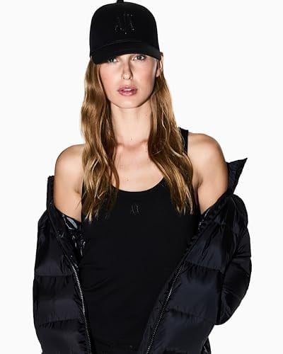 Armani Exchange Taşlı Logolu% 100 Pamuk Şapka Bayan ŞAPKA XW000957 AF13846 UC001