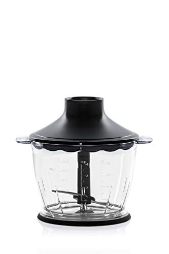 Arnica Panna Siyah Blender Seti, 1200 W, 1.3 L Hazne, Paslanmaz Çelik Bıçak, Siyah