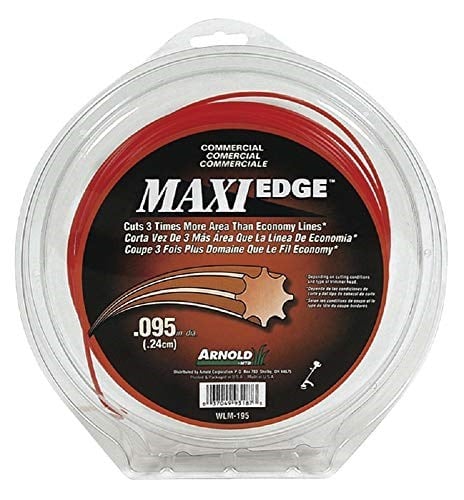 Arnold Maxi-Edge 0,095-inç x 200-ayak ticari sınıf ip kesme ipi - Seçenekler: 0,95 inç X 200 fit, 2 mm x 85,3 m (.08 inç X 280 feet), 0...