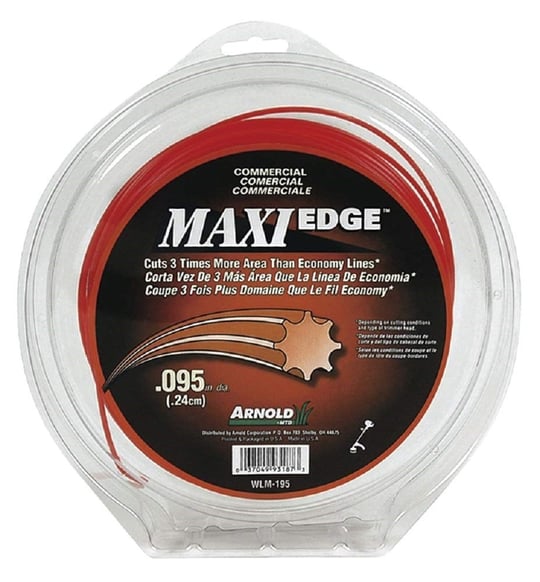 Arnold Maxi-Edge 0,095-inç x 200-ayak ticari sınıf ip kesme ipi - Seçenekler: 0,95 inç X 200 fit, 2 mm x 85,3 m (.08 inç X 280 feet), 0...