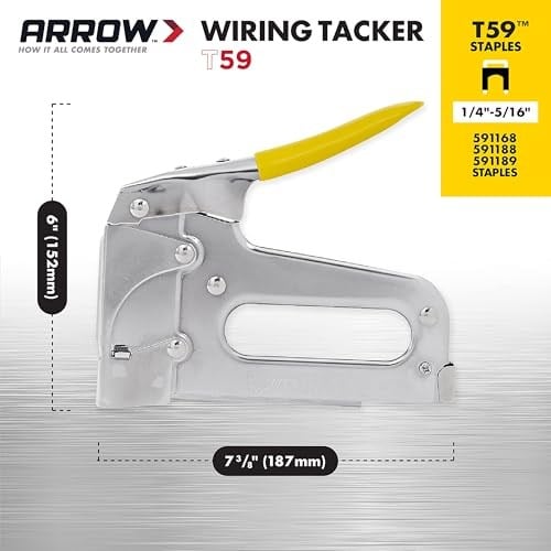 Arrow T59 yalıtılmış Wiring zımba