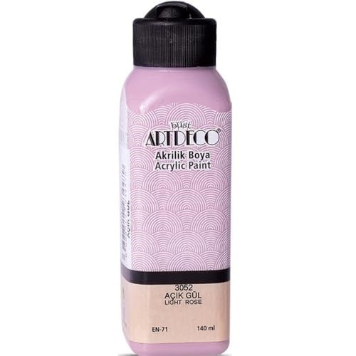 Artdeco Akrilik Boya, 140ml, Açık Gül 3052