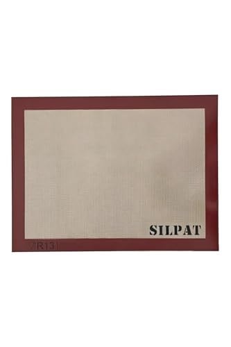 ARVALE Fırınlanabilir Silikon Pişirme Matı - Yıkanabilir Fırın Matı 30 x 40 cm