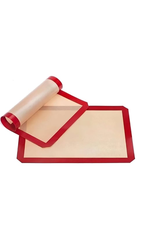 ARVALE Fırınlanabilir Silikon Pişirme Matı - Yıkanabilir Fırın Matı 30 x 40 cm