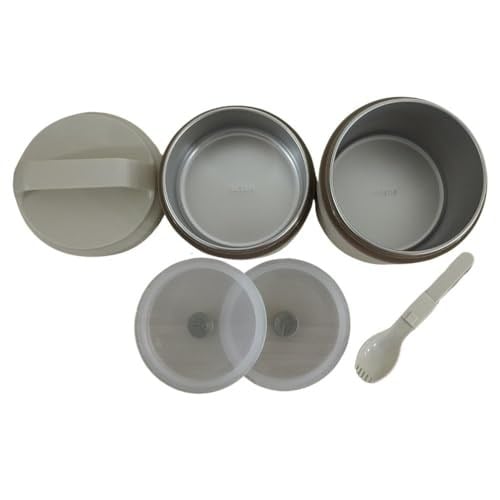 Aryıldız Bento Katlı Lunch Box Beige 1200 ml